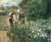 Picking Flowers Auguste renoir